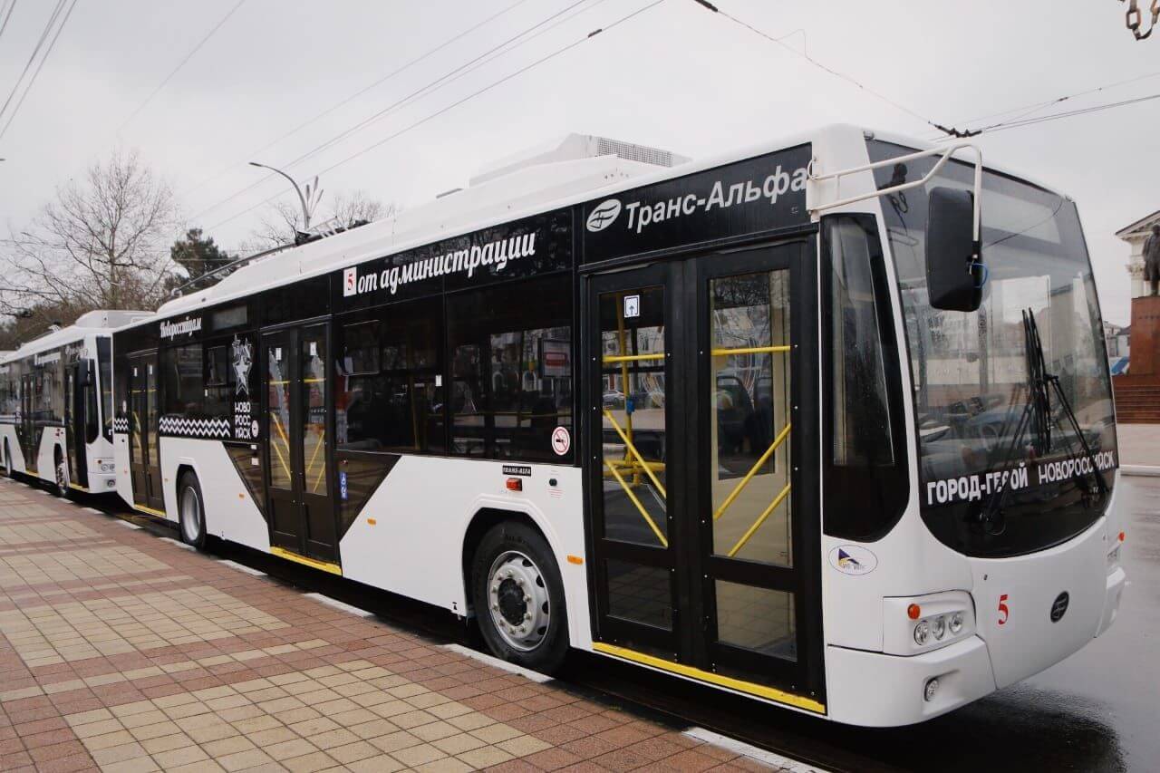 Новороссийск приобрел четыре троллейбуса из Вологды | Завод по производству  троллейбусов и электробусов